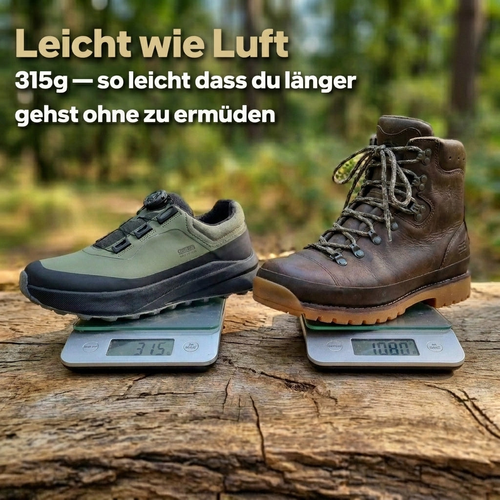 Wanderschuh für lange Strecken
