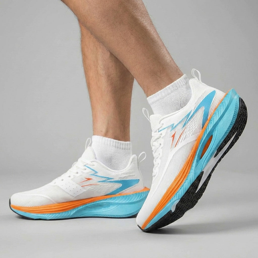 Leichter Laufschuh mit weicher Dämpfung