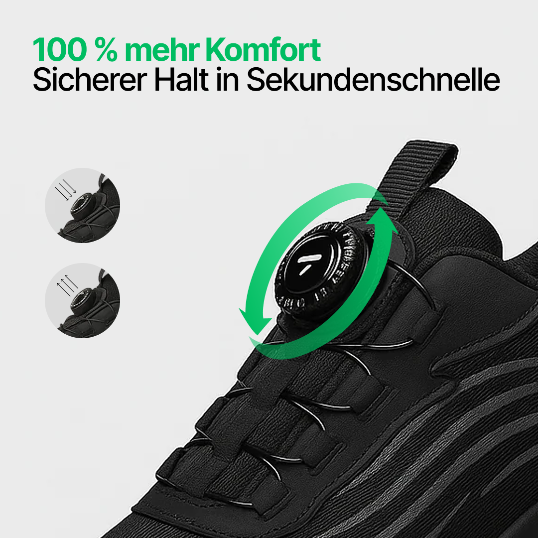 Sicherheitsschuh mit Schnellverschluss-System