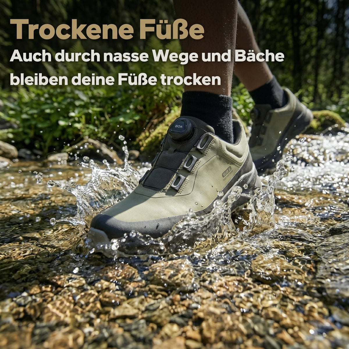 Wanderschuh für lange Strecken