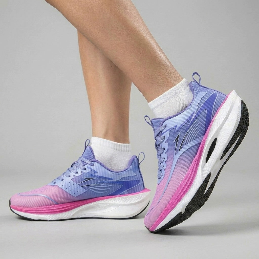 Leichter Laufschuh mit weicher Dämpfung