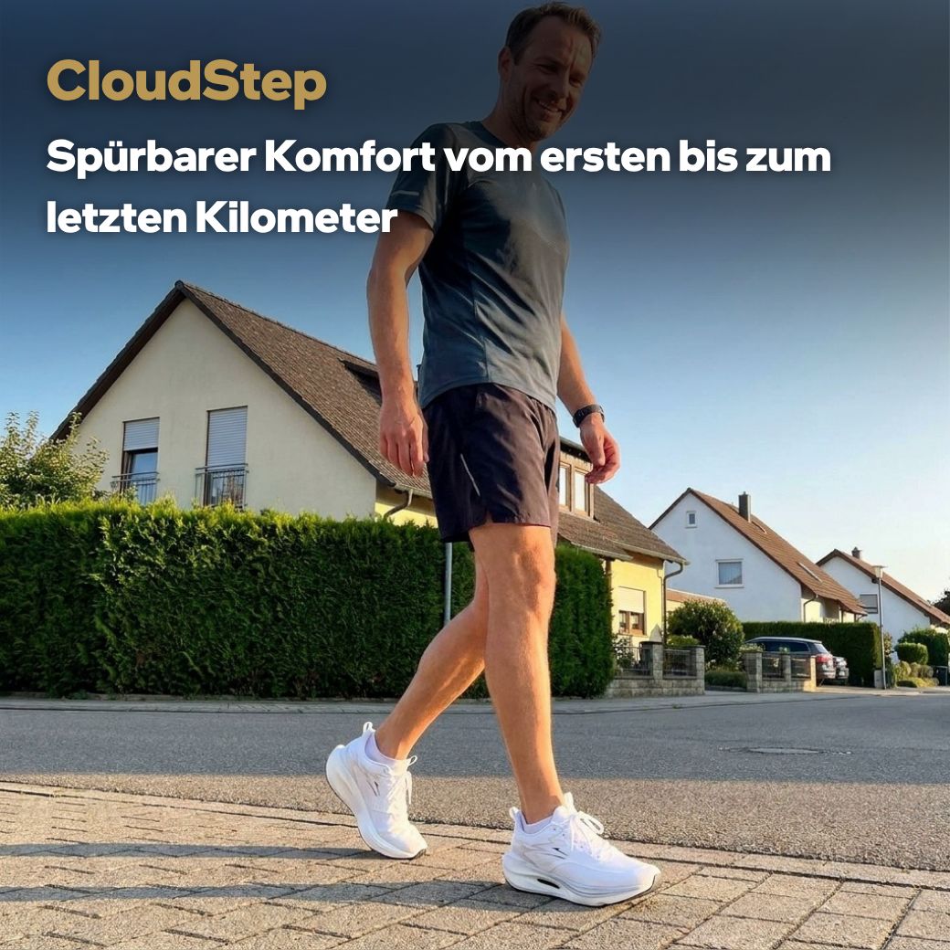 Leichter Laufschuh mit weicher Dämpfung