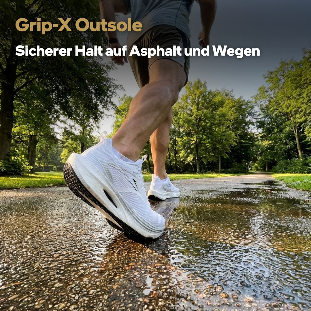 Leichter Laufschuh mit weicher Dämpfung