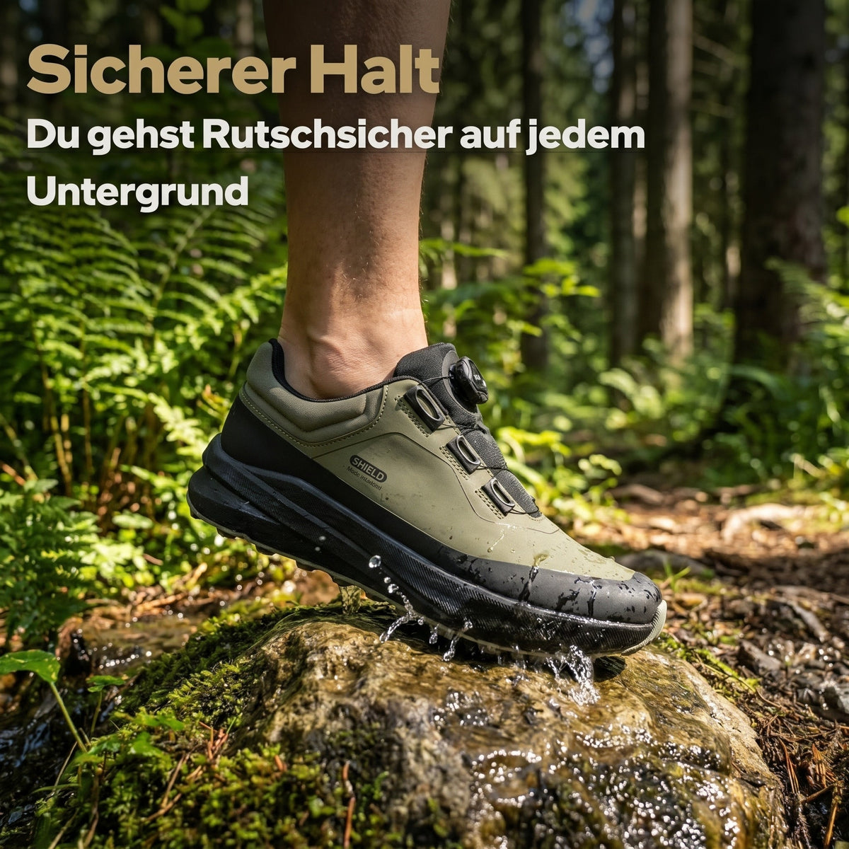 Wanderschuh für lange Strecken