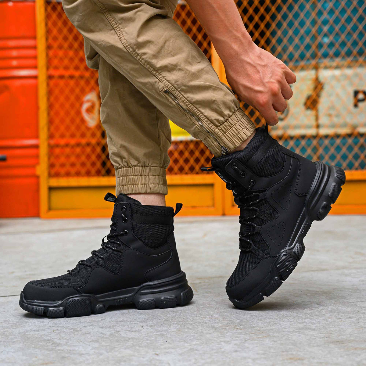 Sicherheitsstiefel, leicht und flexibel