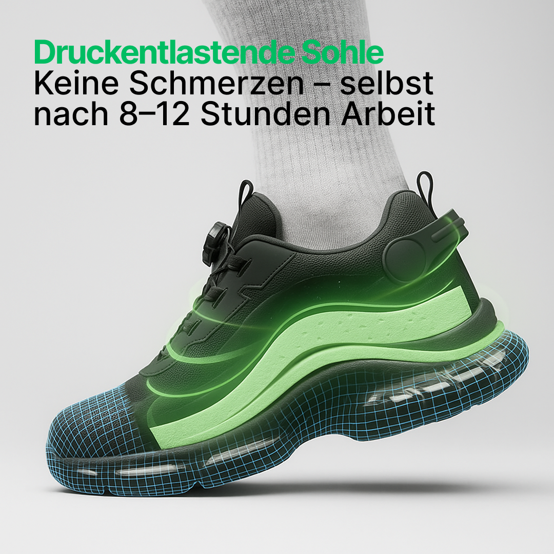 Sicherheitsschuh mit Schnellverschluss-System für Damen