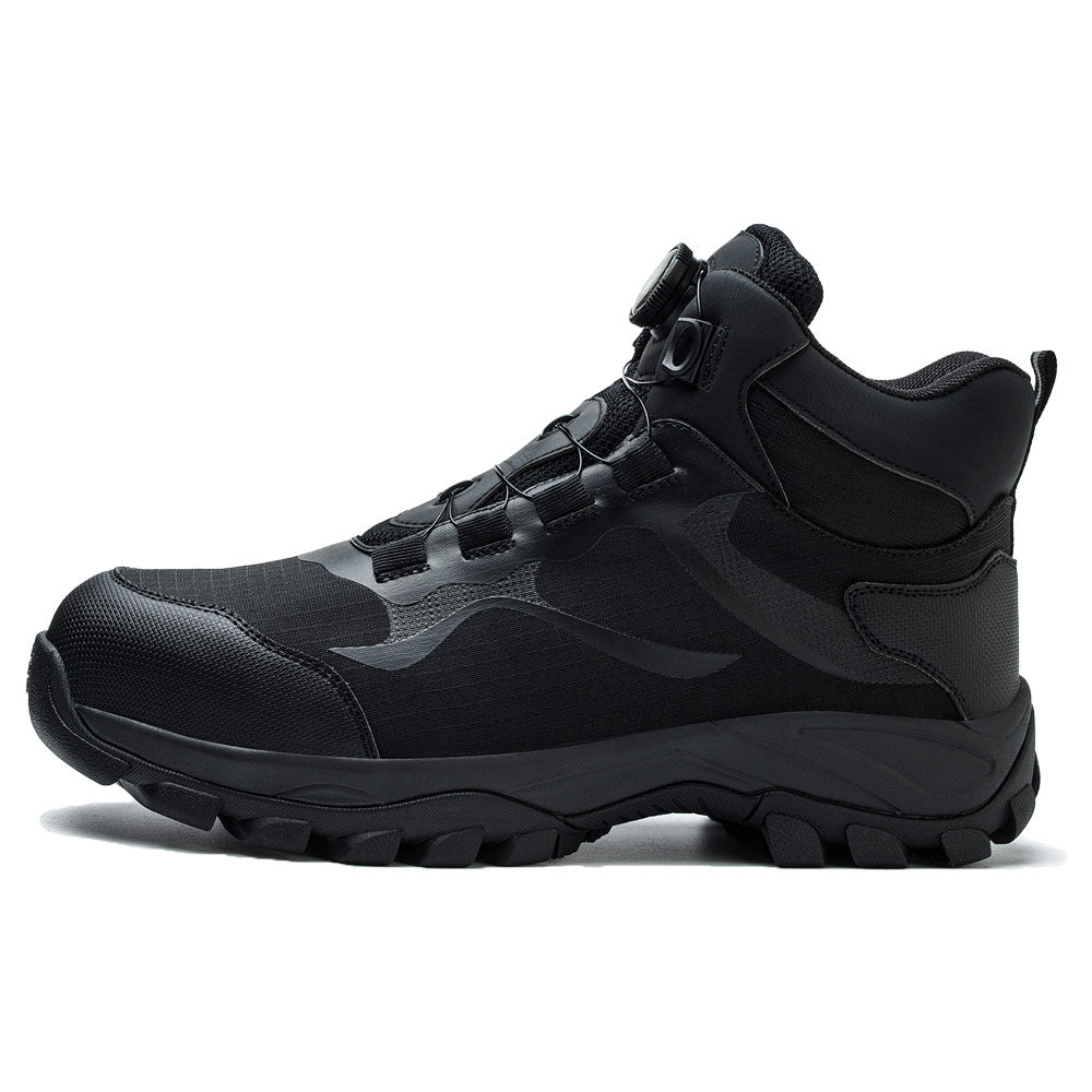 Stilvoller Sicherheitsstiefel mit rutschfester Sohle