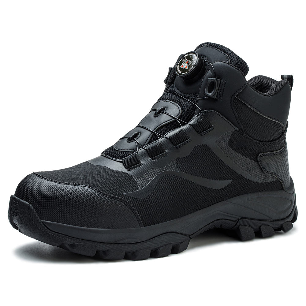 Stilvoller Sicherheitsstiefel mit rutschfester Sohle