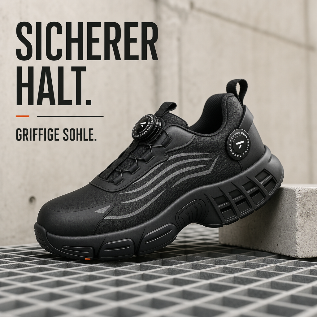 Sicherheitsschuh mit Schnellverschluss